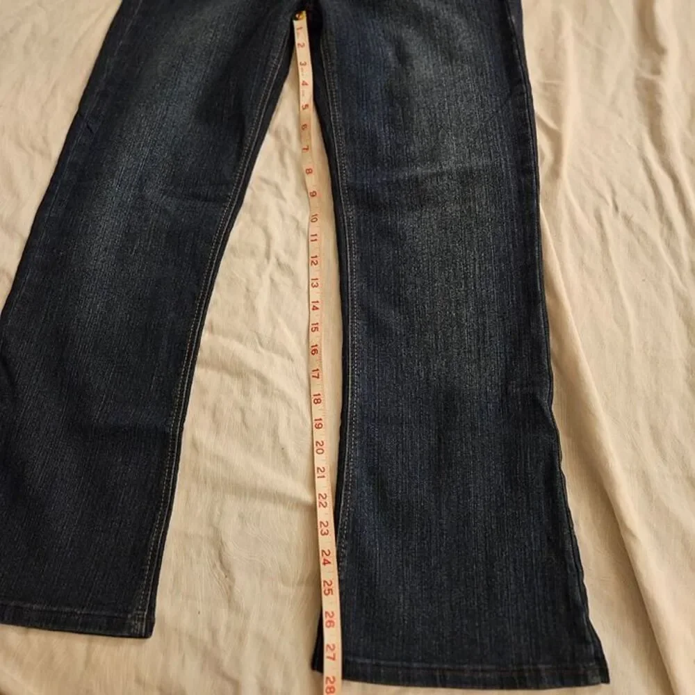 Y2K Flavour Bubblegum 10P Jeans 10S Petite Short 10 P Regular Stretch Flare NEW - Picture 7 of 9